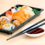 plat de sushi